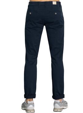 Pantalon Klout Chino Basico Marino para Hombre