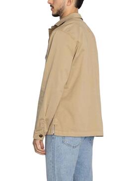 Sobrecamisa Klout Safari Beige para Hombre
