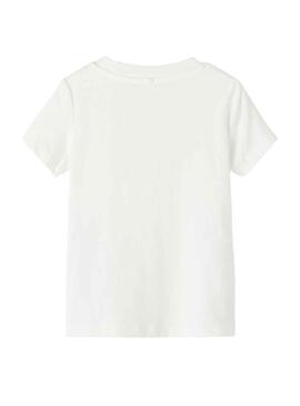 Camiseta Name It Fleur Blanco para Niña