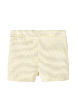 Shorts Name It Freja Amarillo para Niña