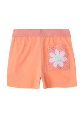 Shorts Name It Fidda Naranja para Niña