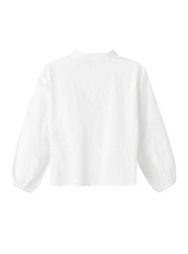 Camisa Name It Fanea Blanco para Niña