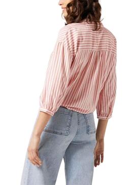 Camisa Naf Naf Nudo Rosa para Mujer