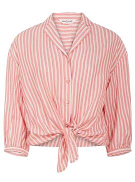 Camisa Naf Naf Nudo Rosa para Mujer