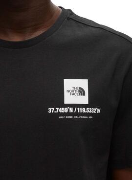 Camiseta The North Face Coordinates Negro Hombre