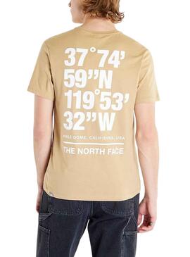 Camiseta The North Face Coordinates Kaki Hombre