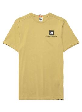 Camiseta The North Face Coordinates Kaki Hombre