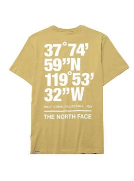 Camiseta The North Face Coordinates Kaki Hombre