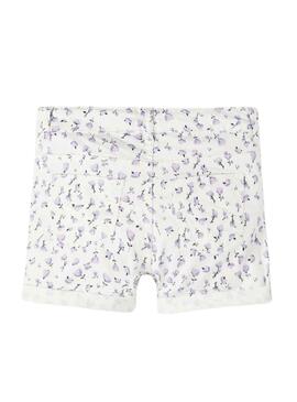 Shorts Name It Rose Blanco para Niña