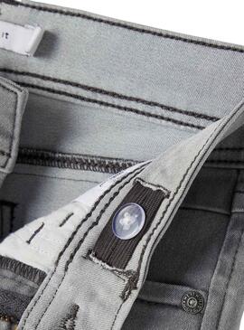Bermudas Name It Silas Gris para Niño