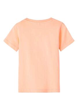 Camiseta Name It Frede Coral para Niño