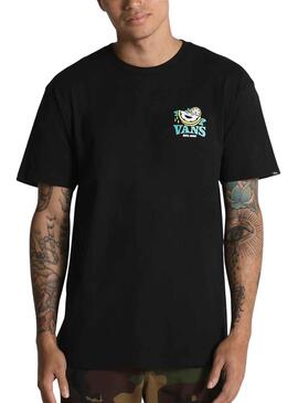 Camiseta Vans Easy Peasy Negro Mujer y Hombre