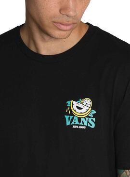 Camiseta Vans Easy Peasy Negro Mujer y Hombre