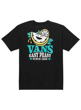 Camiseta Vans Easy Peasy Negro Mujer y Hombre