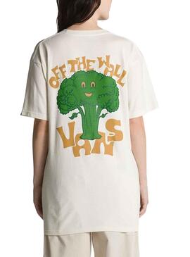 Camiseta Vans Broccoli Blanco Mujer y Hombre