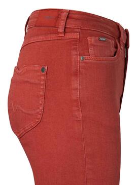 Pantalón Pepe Jeans Willa Rojo para Mujer