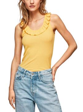 Camiseta Pepe Jeans Dorina Amarillo para Mujer