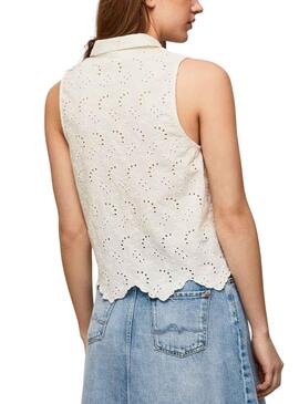 Camisa Pepe Jeans Eris Blanco para Mujer