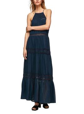 Vestido Pepe Jeans Pipra Azul Marino para Mujer