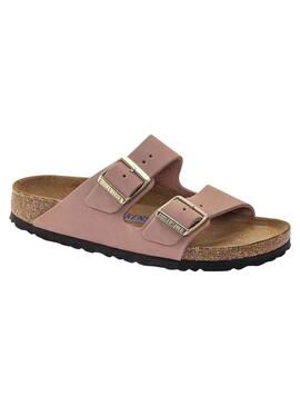 Sandalias Birkenstock Arizona Rosa para Mujer