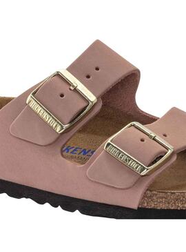 Sandalias Birkenstock Arizona Rosa para Mujer