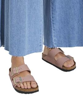 Sandalias Birkenstock Arizona Rosa para Mujer