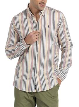 Camisa El Pulpo Oaxaca Beige para Hombre