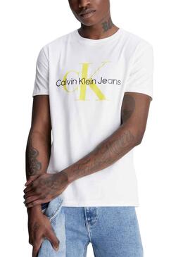 Camiseta Calvin Klein Seasonal Blanco Hombre