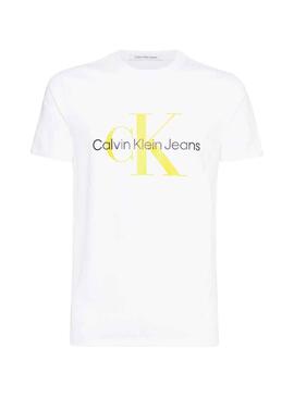 Camiseta Calvin Klein Seasonal Blanco Hombre