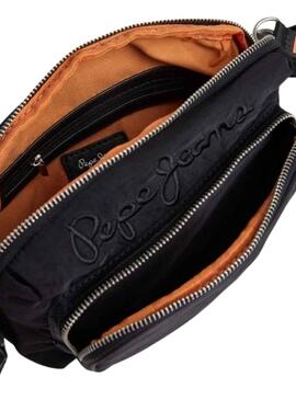 Bolso Pepe Jeans Eliana Negro Para Mujer