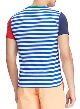 Camiseta Polo Ralph Lauren Pocket Listas Hombre