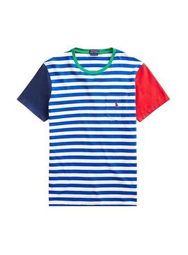 Camiseta Polo Ralph Lauren Pocket Listas Hombre