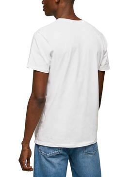 Camiseta Pepe Jeans Ronell Blanco para Hombre