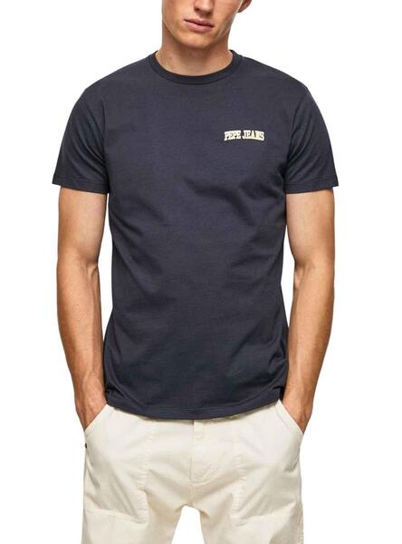 Camiseta Pepe Jeans Ronson Marino para Hombre