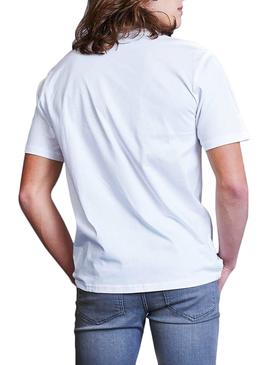 Camiseta Russell Athletic Baseliners Blanco Hombre