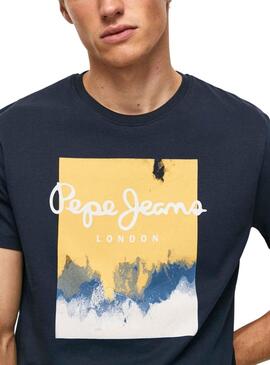 Camiseta Pepe Jeans Roslyn Marino para Hombre