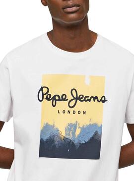 Camiseta Pepe Jeans Roslyn Blanco para Hombre