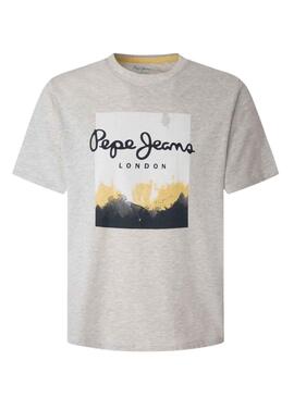 Camiseta Pepe Jeans Roslyn Gris para Hombre