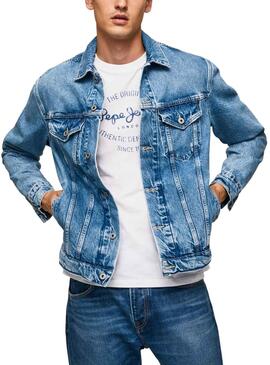 Cazadora Vaquera Pepe Jeans Pinners Azul Hombre