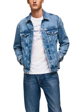 Cazadora Vaquera Pepe Jeans Pinners Azul Hombre