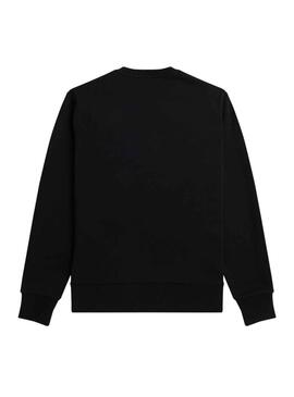 Sudadera Fred Perry Cross Negro para Hombre