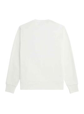 Sudadera Fred Perry Cross Blanco para Hombre