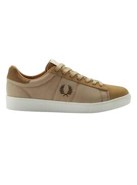 Zapatillas Fred Perry Spencer Marrón para Hombre