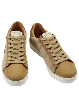 Zapatillas Fred Perry Spencer Marrón para Hombre