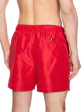 Bañador Tommy Hilfiger TH Monogram Rojo Hombre