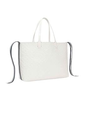 Bolso Tommy Hilfiger Iconic Blanco para Mujer