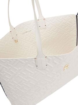 Bolso Tommy Hilfiger Iconic Blanco para Mujer