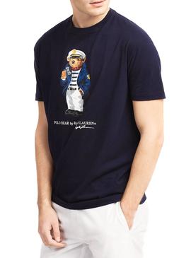 Camiseta Polo Ralph Lauren Polo Bear Marino Hombre