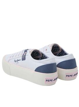 Zapatillas Pepe Jeans Ottis Sun Blanco para Mujer