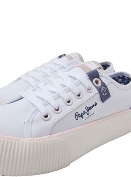 Zapatillas Pepe Jeans Ottis Sun Blanco para Mujer